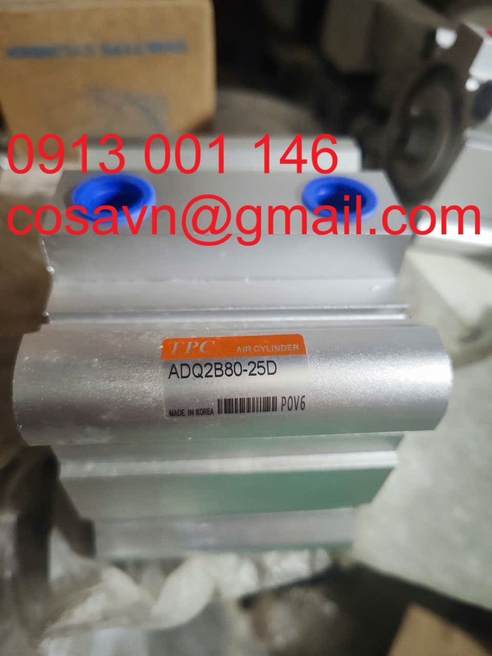 Công ty TNHH Cơ điện tử TPC Xi lanh khí nén nhỏ gọn TPC ADQ2B80-25D ADQ2B80-25D